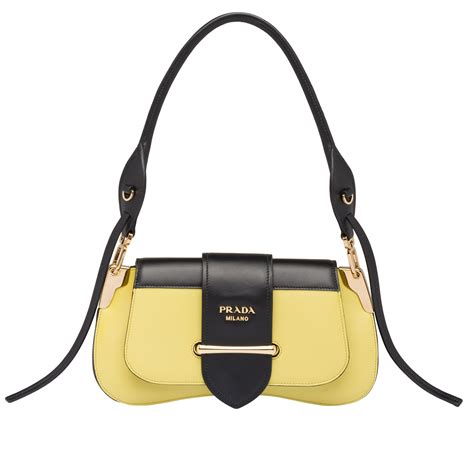 prada sidonie shoulder bag green|prada leather shoulder bag.